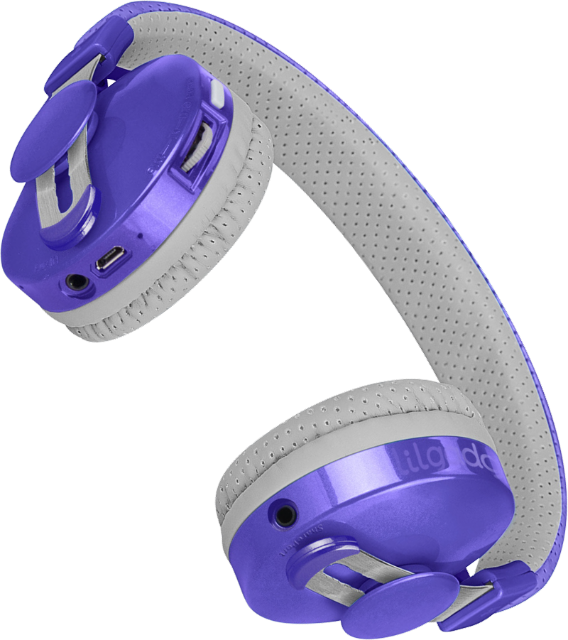 Lil Gadgets, LilGadgets, Lil Gadgets headphones, Kids headphones, LilGadgets Untangled Pro Children's Wireless Bluetooth Headphones for Kids, Purple LilGadgets Untangled Pro Children's Wireless Bluetooth Headphones for Kids, LilGadgets Untangled Pro Children's Wireless Bluetooth Headphones for Kids Purple, Cool kids headphones, cool headphones for kids, awesome headphones for kids, shareport, purple headphones for kids, wireless headphones for kids, bluetooth headphones for kids